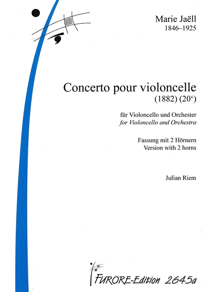 Concerto Pour Violoncelle : For Violoncello and Orchestra - Version With 2 Horns / Ed. Julian Riem.