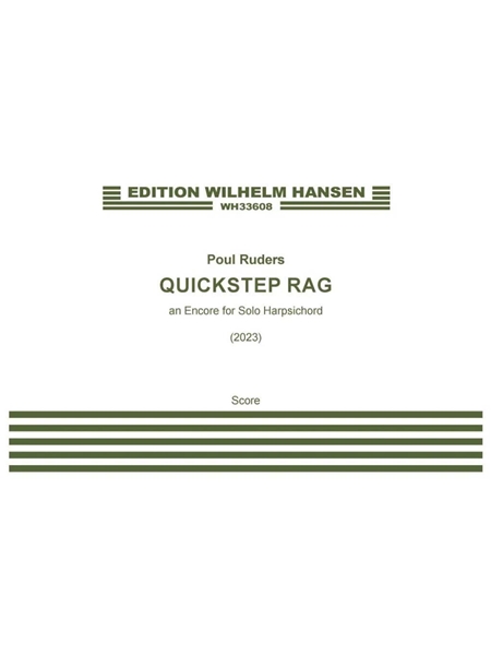 Quickstep Rag : An Encore For Solo Harpsichord (2023).