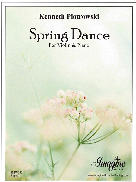 Spring Dance, Op. 539 : For Violin and Piano.