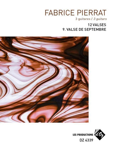 12 Valses - 9. Valse De Septembre : For 3 Guitars.