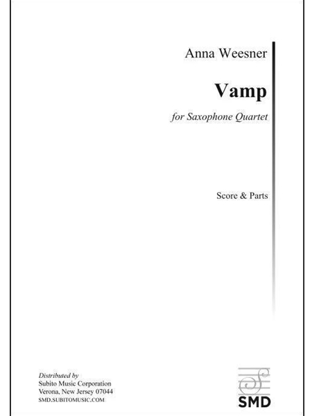 Vamp : For Saxophone Quartet.