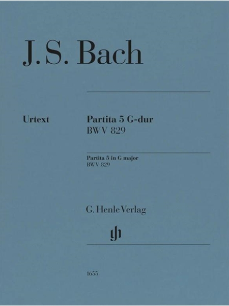 Partita 5 G-Dur, BWV 829 : For Piano / edited by Ullrich Scheideler.