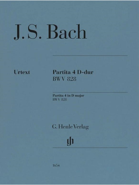 Partita 4 D-Dur, BWV 828 : For Piano / edited by Ullrich Scheideler.