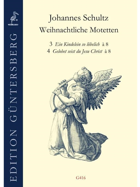 Weihnachtliche Motetten (3 & 4) : For Double Choir / Ed. by Günter & Leonore von Zadow.