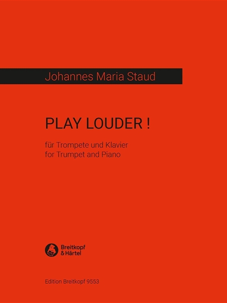 Play Louder! : For Trumpet and Piano (2023).