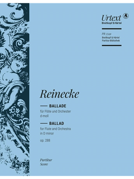 Ballade In D-Moll, Op. 288 : Fur Flöte und Orchester / edited by Henrik Wiese.