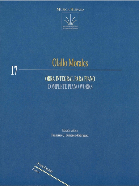 Complete Piano Works / edited by Franciso J. Giménez-Rodríguez.