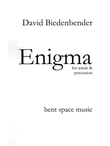 Enigma : For Winds and Percussion.