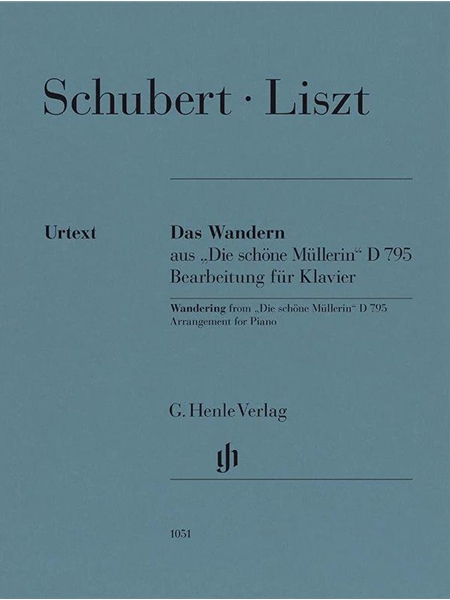 Das Wandern Aus Die Schöne Müllerin D 795 : Bearbeitung Für Klavier / Ed. by Andrea Lindmayr-Brandl.