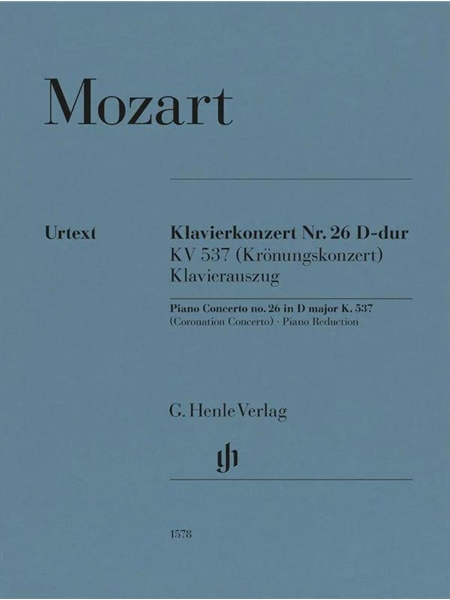 Klavierkonzert Nr. 26 D-Dur, K. 537 (Krönungskonzert) : Klavierauszug / Ed. by Andreas Friesenhagen.