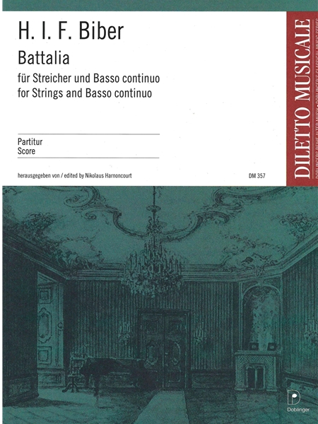 Battalia A 10 : For Strings and Continuo / edited by Nikolaus Harnoncourt.