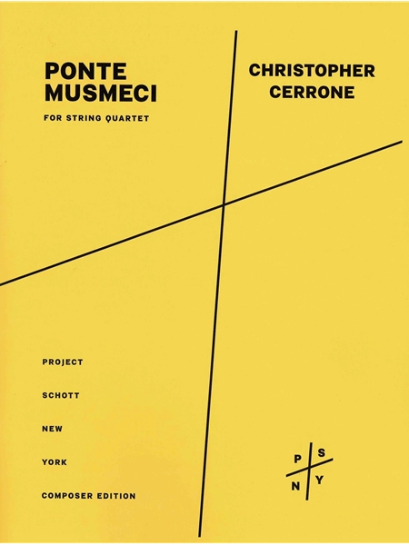 Ponte Musmeci : For String Quartet (2017).