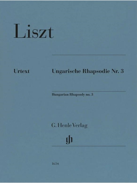 Ungarische Rhapsodie Nr. 3 : For Piano / edited by Peter Jost.