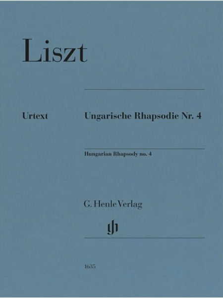 Ungarische Rhapsodie Nr. 4 : For Piano / edited by Peter Jost.