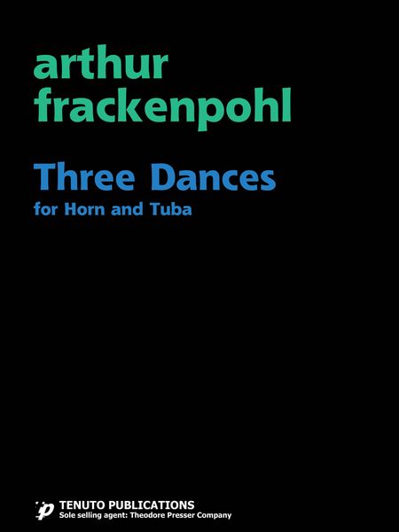 Three Dances : For Horn And Tuba.