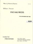 Five Hag Pieces For Euphonium & Tuba.