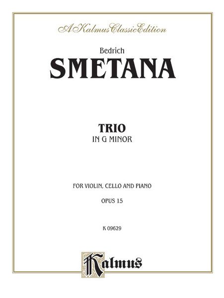 Piano Trio In G Minor, Op. 15.