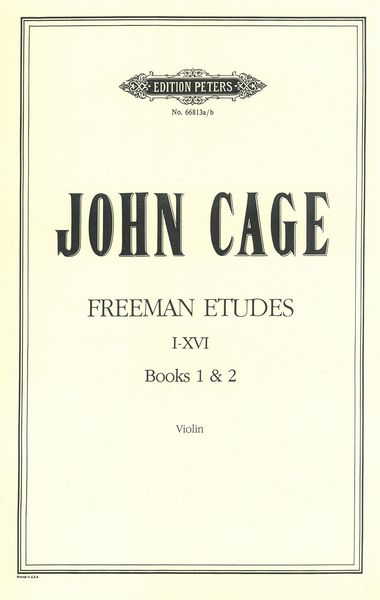 Freeman Etudes I-XVI, Books 1 & 2 : For Violin.