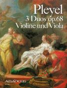 Drei Duos : Für Violine und Viola Op. 68 = Three Duos For Violin & Viola.