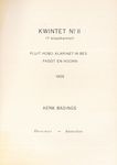 Kwintet No. 2 : For Woodwind Quintet.