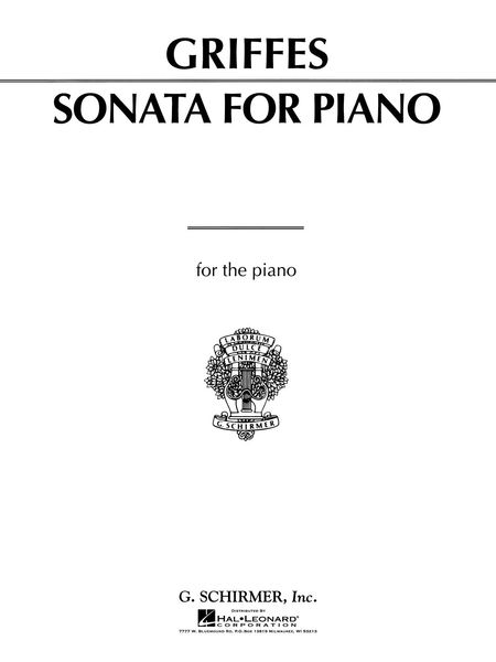 Sonata : For Piano.