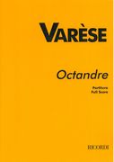 Octandre / Revised Edition (1980) By Chou Wen-Chung.