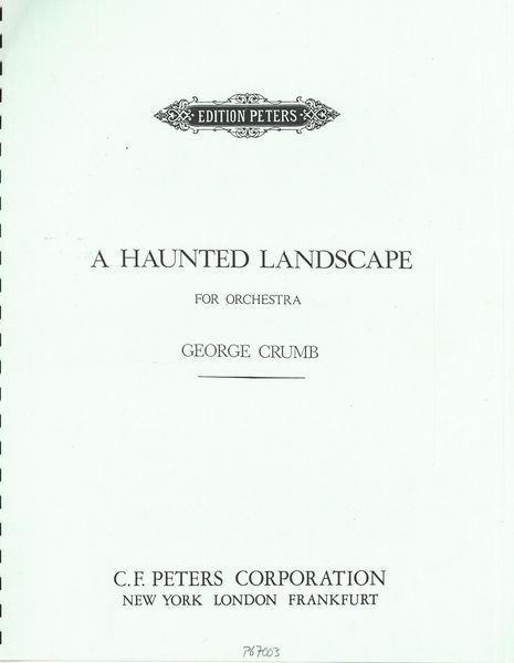 A Haunted Landscape : For Orchestra.