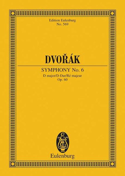 Symphony No. 6 In D, Op. 60.