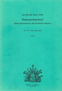 Daemmerklarheit - Six Songs On F. Rueckert : For Low Voice and Piano.