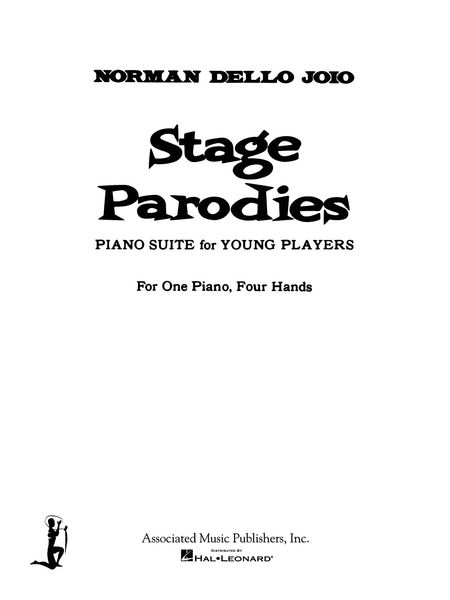 Stage Parodies : For Piano, Four Hands.