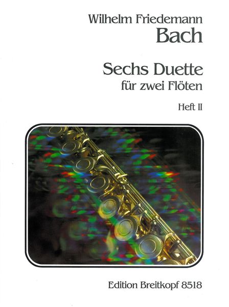 Sechs Duette Für Zwei Flöten, Heft 2.