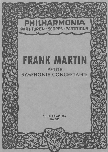 Petite Symphonie Concertante : Pour Harpe, Clavecin, Piano Et Deux Orchestres à Cordes.