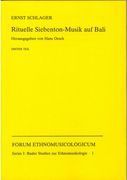 Rituelle Siebenton-Musik Auf Bali / Herausgegeben Von Has Oesch.