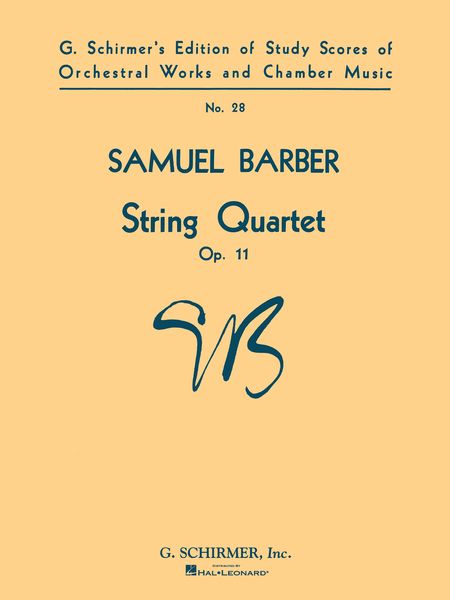 String Quartet, Op. 11.