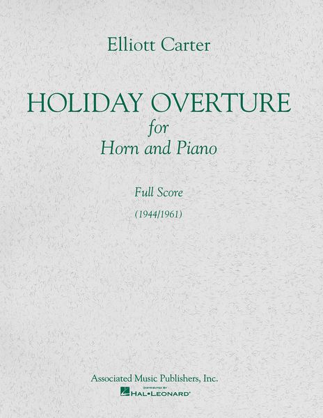 Holiday Overture (1944/61).