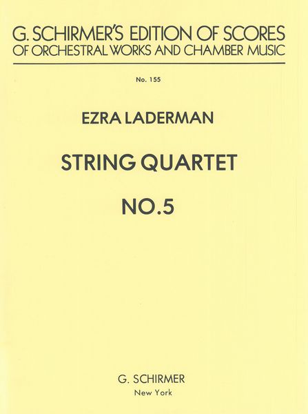 String Quartet No. 5.