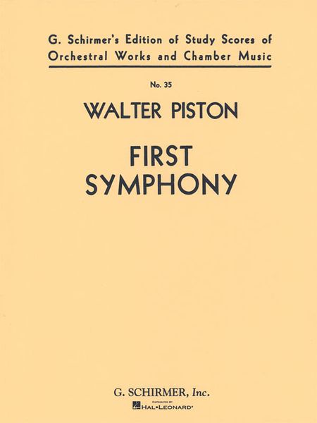 Symphony No. 1 : First Symphony Op. 35, Archive Edition 1938.