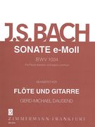 Sonate Für Flote Und Gitarre, BWV 1034.