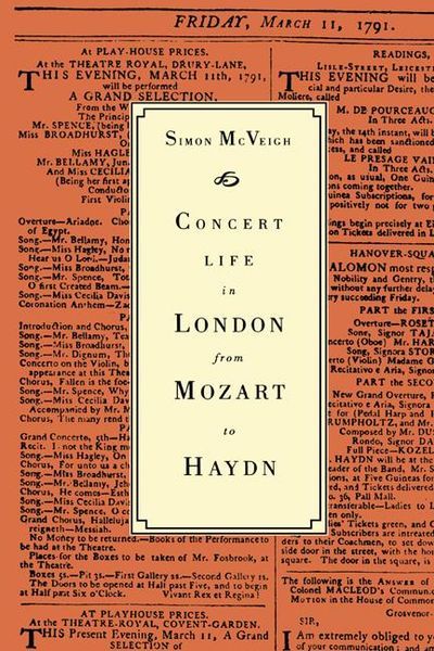 Concert Life In London From Mozart To Haydn.