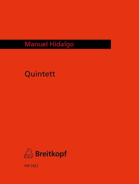 Quintett : For Flute, Clarinet, Violin, Violoncello And Piano.