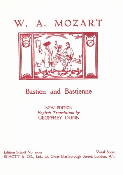 Bastien and Bastienne (E).