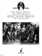 Six Easy Duets : For 2 Violoncellos, Op. 58 / edited by Hugo Ruf.