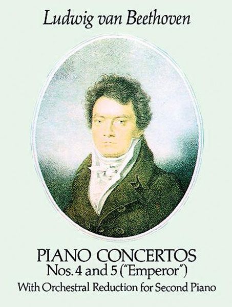 Piano Concertos Nos. 4 and 5 : For 2pf/4hds / edited by Franz Kulak.