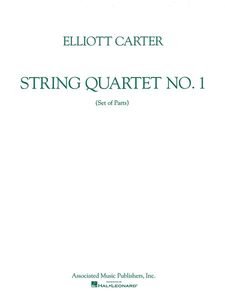 String Quartet No. 1 (1950-51) : 1994 Edition.