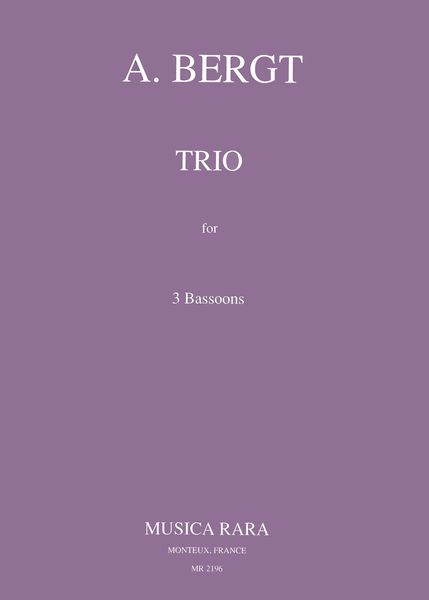 Trio : For Three Bassoons.