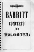 Concerto : For Piano and Orchestra (1985).