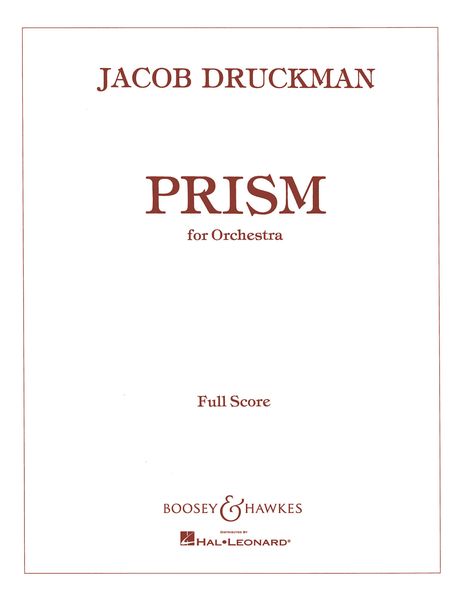 Prism : For Orchestra.