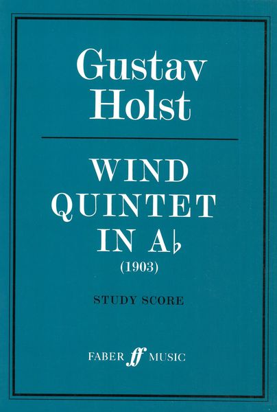 Wind Quintet, Op. 14 In A-Flat (1903).