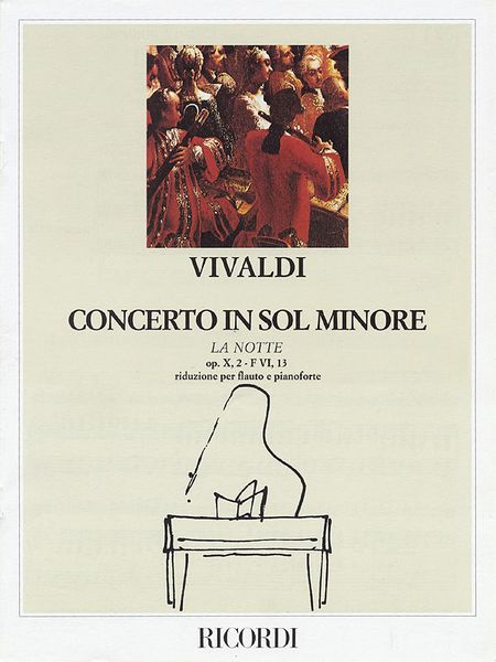 Concerto, RV 439, In G Minor, la Notte : For Flute and Piano.