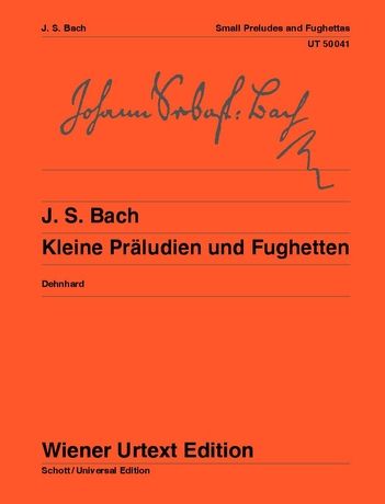 Kleine Praeludien Und Fughetten Für Klavier.